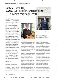Titelbild der Ausgabe 1/2020 von VON AUSTERN, KANALARBEITER-SCHNITTEN UND MEERESSPAGHETTI. Zeitschriften als Abo oder epaper bei United Kiosk online kaufen.
