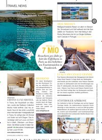 Titelbild der Ausgabe 4/2022 von TRAVEL NEWS. Zeitschriften als Abo oder epaper bei United Kiosk online kaufen.