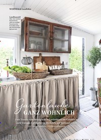 Titelbild der Ausgabe 3/2023 von Gartenlaube GANZ WOHNLICH. Zeitschriften als Abo oder epaper bei United Kiosk online kaufen.