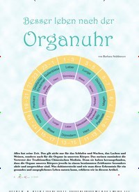 Titelbild der Ausgabe 2/2020 von Besser leben nach der Organuhr. Zeitschriften als Abo oder epaper bei United Kiosk online kaufen.