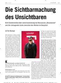 Titelbild der Ausgabe 3/2020 von Die Sichtbarmachung des Unsichtbaren. Zeitschriften als Abo oder epaper bei United Kiosk online kaufen.