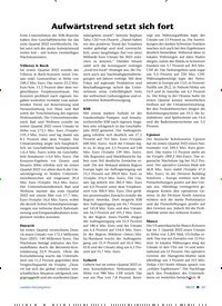 Titelbild der Ausgabe 8/2022 von Aufwärtstrend setzt sich fort. Zeitschriften als Abo oder epaper bei United Kiosk online kaufen.
