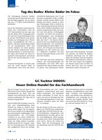 Titelbild der Ausgabe 13/2022 von Tag des Bades: Kleine Bäder im Fokus. Zeitschriften als Abo oder epaper bei United Kiosk online kaufen.
