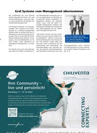 Titelbild der Ausgabe 16/2022 von Gral Systeme vom Management übernommen. Zeitschriften als Abo oder epaper bei United Kiosk online kaufen.