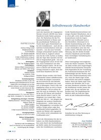 Titelbild der Ausgabe 9/2022 von Selbstbewusste Handwerker. Zeitschriften als Abo oder epaper bei United Kiosk online kaufen.