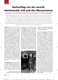 Titelbild der Ausgabe 18/2022 von Nachschlag von der area30, Küchenmeile A30 und den Messezentren. Zeitschriften als Abo oder epaper bei United Kiosk online kaufen.