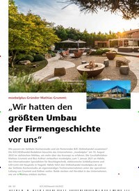 Titelbild der Ausgabe 4/2022 von „Wir hatten den größten Umbau der Firmengeschichte vor uns“. Zeitschriften als Abo oder epaper bei United Kiosk online kaufen.