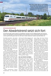 Titelbild der Ausgabe 9/2019 von DB-HALBJAHRESBILANZ: Der Abwärtstrend setzt sich fort. Zeitschriften als Abo oder epaper bei United Kiosk online kaufen.