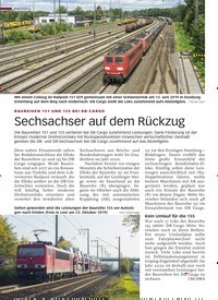 Titelbild der Ausgabe 1/2020 von BAUREIHEN 151 UND 155 BEI DB CARGO: Sechsachser auf dem Rückzug. Zeitschriften als Abo oder epaper bei United Kiosk online kaufen.