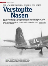 Titelbild der Ausgabe 4/2020 von TECHNIK: Henschel Hs 129: Verstopfte Nasen. Zeitschriften als Abo oder epaper bei United Kiosk online kaufen.