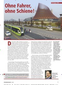 Titelbild der Ausgabe 2/2020 von Einsteigen, bitte …: Ohne Fahrer, ohne Schiene!. Zeitschriften als Abo oder epaper bei United Kiosk online kaufen.