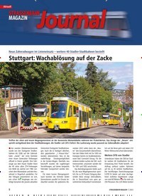 Titelbild der Ausgabe 1/2023 von Stuttgart: Wachablösung auf der Zacke. Zeitschriften als Abo oder epaper bei United Kiosk online kaufen.