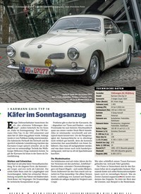 Titelbild der Ausgabe 3/2020 von TITEL Schnäppchen oder Schrot t? Die besten Klassiker zum kleinsten Preis: Käfer im Sonntagsanzug ? KARMANN GHIA TYP 14. Zeitschriften als Abo oder epaper bei United Kiosk online kaufen.