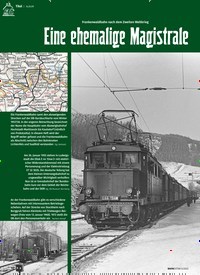 Titelbild der Ausgabe 6/2022 von Eine ehemalige Magistrale. Zeitschriften als Abo oder epaper bei United Kiosk online kaufen.