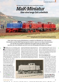 Titelbild der Ausgabe 12/2022 von MaK-Miniatur über eine lange Zeit unbeliebt. Zeitschriften als Abo oder epaper bei United Kiosk online kaufen.