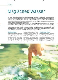 Titelbild der Ausgabe 4/2019 von Magisches Wasser. Zeitschriften als Abo oder epaper bei United Kiosk online kaufen.