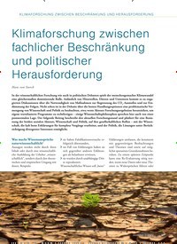 Titelbild der Ausgabe 3/2022 von KLIMAFORSCHUNG ZWISCHEN BESCHRÄNKUNG UND HERAUSFORDERUNG. Zeitschriften als Abo oder epaper bei United Kiosk online kaufen.