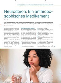 Titelbild der Ausgabe 3/2023 von Neurodoron: Ein anthroposophisches Medikament. Zeitschriften als Abo oder epaper bei United Kiosk online kaufen.