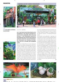 Titelbild der Ausgabe 10/2019 von NEUHEITEN: WORLD OF THE LIVING DINOSAURS. Zeitschriften als Abo oder epaper bei United Kiosk online kaufen.