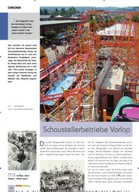 Titelbild der Ausgabe 12/2019 von CHRONIK: SCHAUSTELLERBETRIEBE VORLOP. Zeitschriften als Abo oder epaper bei United Kiosk online kaufen.