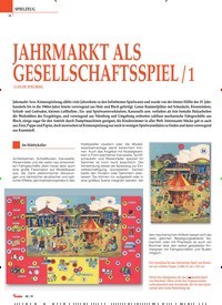 Titelbild der Ausgabe 8/2019 von JAHRMARKT ALS GESELLSCHAFTSSPIEL / 1: LUDGER SPIELBERG. Zeitschriften als Abo oder epaper bei United Kiosk online kaufen.