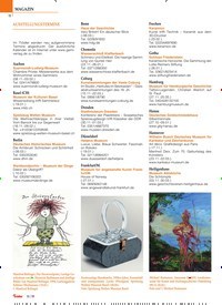 Titelbild der Ausgabe 11/2019 von AUSSTELLUNGSTERMINE. Zeitschriften als Abo oder epaper bei United Kiosk online kaufen.