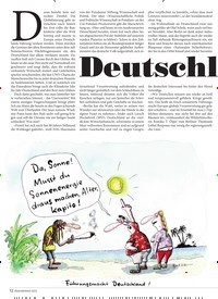 Titelbild der Ausgabe 8/2022 von Deutschl and vor!. Zeitschriften als Abo oder epaper bei United Kiosk online kaufen.