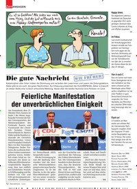 Titelbild der Ausgabe 12/2022 von Feierliche Manifestation der unverbrüchlichen Einigkeit. Zeitschriften als Abo oder epaper bei United Kiosk online kaufen.