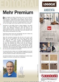 Titelbild der Ausgabe 4/2022 von Mehr Premium. Zeitschriften als Abo oder epaper bei United Kiosk online kaufen.