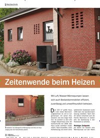 Titelbild der Ausgabe 4/2022 von Zeitenwende beim Heizen. Zeitschriften als Abo oder epaper bei United Kiosk online kaufen.
