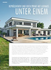 Titelbild der Ausgabe 1/2021 von FERTIGHÄUSER: REPRÄSENTATIV UND DOCH PRIVAT MIT LUXHAUS: UNTER EINEM DACH. Zeitschriften als Abo oder epaper bei United Kiosk online kaufen.
