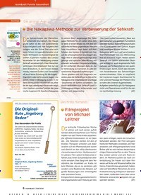Titelbild der Ausgabe 218/2019 von Das geistige Auge: Die Nakagawa-Methode zur Verbesserung der Sehkraft. Zeitschriften als Abo oder epaper bei United Kiosk online kaufen.