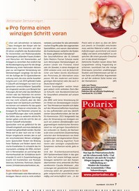 Titelbild der Ausgabe 221/2019 von Pro forma einen winzigen Schritt voran. Zeitschriften als Abo oder epaper bei United Kiosk online kaufen.