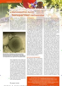 Titelbild der Ausgabe 224/2020 von Homöopathie durch Nanopartikel nachweisbar. Zeitschriften als Abo oder epaper bei United Kiosk online kaufen.