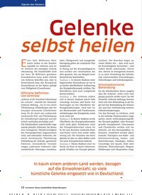 Titelbild der Ausgabe 41/2020 von Gelenke selbst heilen: Arthrose-Therapie nach Liebscher & Bracht. Zeitschriften als Abo oder epaper bei United Kiosk online kaufen.