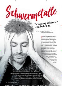 Titelbild der Ausgabe 2/2020 von Schwermetalle: Belastung erkennen und beheben. Zeitschriften als Abo oder epaper bei United Kiosk online kaufen.