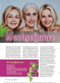 Titelbild der Ausgabe 3/2022 von Wechseljahre. Zeitschriften als Abo oder epaper bei United Kiosk online kaufen.