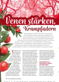 Titelbild der Ausgabe 6/2022 von Venen stärken, Krampfadern vermeiden. Zeitschriften als Abo oder epaper bei United Kiosk online kaufen.
