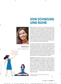 Titelbild der Ausgabe 5/2019 von VON SCHWUNG UND RUHE. Zeitschriften als Abo oder epaper bei United Kiosk online kaufen.