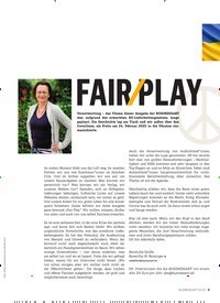 Titelbild der Ausgabe 1/2022 von FAIR PLAY. Zeitschriften als Abo oder epaper bei United Kiosk online kaufen.