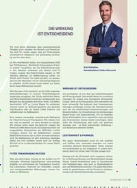 Titelbild der Ausgabe 1/2022 von DIE WIRKUNG IST ENTSCHEIDEND. Zeitschriften als Abo oder epaper bei United Kiosk online kaufen.