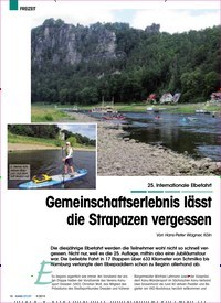 Titelbild der Ausgabe 9/2019 von 25. Internationale Elbefahrt: Gemeinschaftserlebnis lässt die Strapazen vergessen. Zeitschriften als Abo oder epaper bei United Kiosk online kaufen.