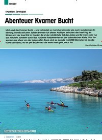 Titelbild der Ausgabe 12/2019 von Kroatien: Seekajak:Abenteuer Kvarner Bucht. Zeitschriften als Abo oder epaper bei United Kiosk online kaufen.