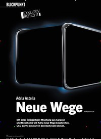 Titelbild der Ausgabe 9/2019 von BLICKPUNKT: EXKLUSIV BERICHT: Adria Astella: Neue Wege. Zeitschriften als Abo oder epaper bei United Kiosk online kaufen.