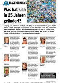 Titelbild der Ausgabe 10/2019 von FRAGE DES MONATS: Was hat sich in 25 Jahren geändert?. Zeitschriften als Abo oder epaper bei United Kiosk online kaufen.