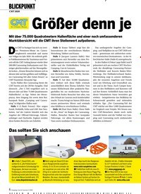 Titelbild der Ausgabe 1/2020 von CMT 2020: Größer denn je. Zeitschriften als Abo oder epaper bei United Kiosk online kaufen.