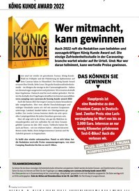 Titelbild der Ausgabe 5/2022 von Wer mitmacht, kann gewinnen. Zeitschriften als Abo oder epaper bei United Kiosk online kaufen.