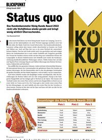 Titelbild der Ausgabe 9/2022 von Status quo. Zeitschriften als Abo oder epaper bei United Kiosk online kaufen.