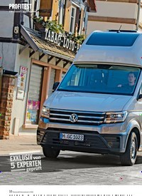 Titelbild der Ausgabe 4/2020 von PROFITEST: VW Grand California 600: VW XXL. Zeitschriften als Abo oder epaper bei United Kiosk online kaufen.