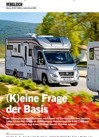 Titelbild der Ausgabe 4/2020 von VERGLEICH: Hymer B-MC T 600 vs. Laika Kreos 5009: (K)eine Frage der Basis. Zeitschriften als Abo oder epaper bei United Kiosk online kaufen.